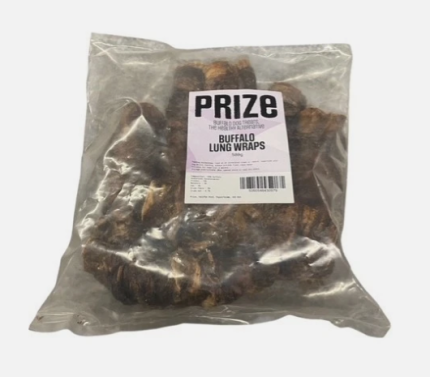 Prize - Buffalo Lung Wraps 500g